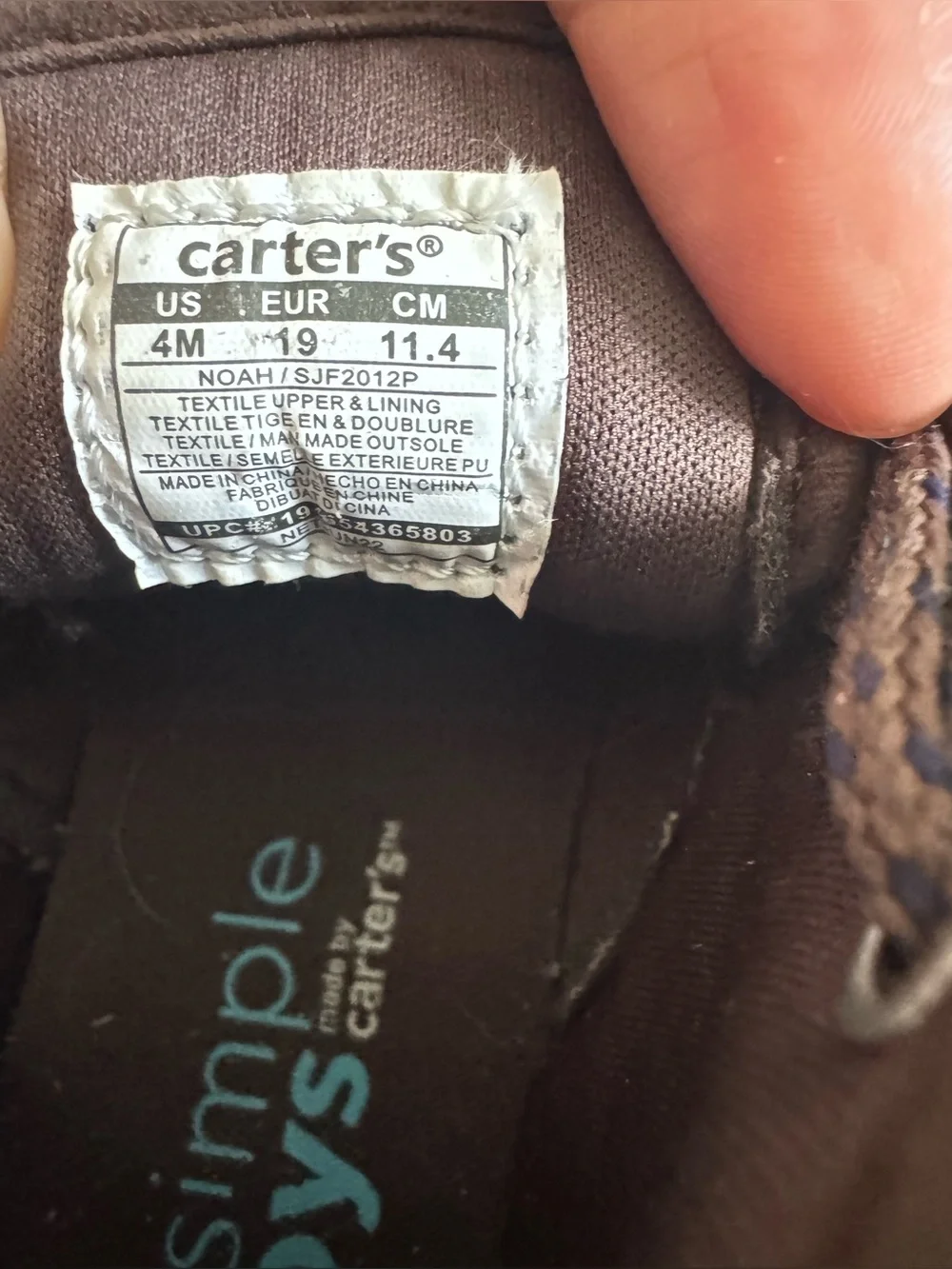 ✨ Stylish Faux Suede Baby Chukka Ankle Boots 4M Noah by Carter's